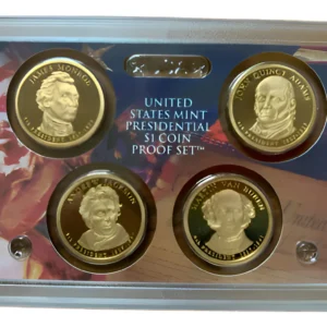 Robmar-USA-blister Sellado 4 Dolar Presidentes 2008 - Proof Set-s