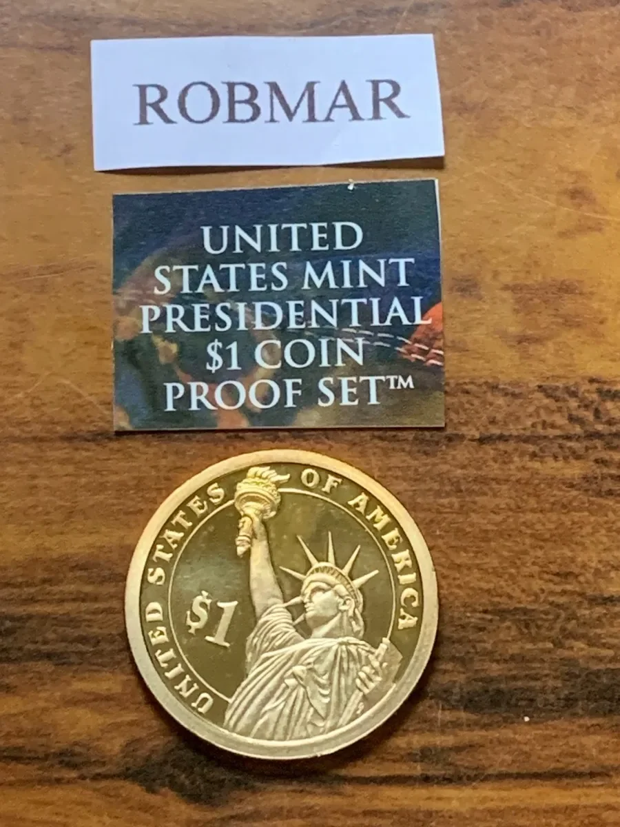 Robmar-USA-blister Sellado Con 4 Dolar Presidentes Proof Set-año 2009 - Imagen 7