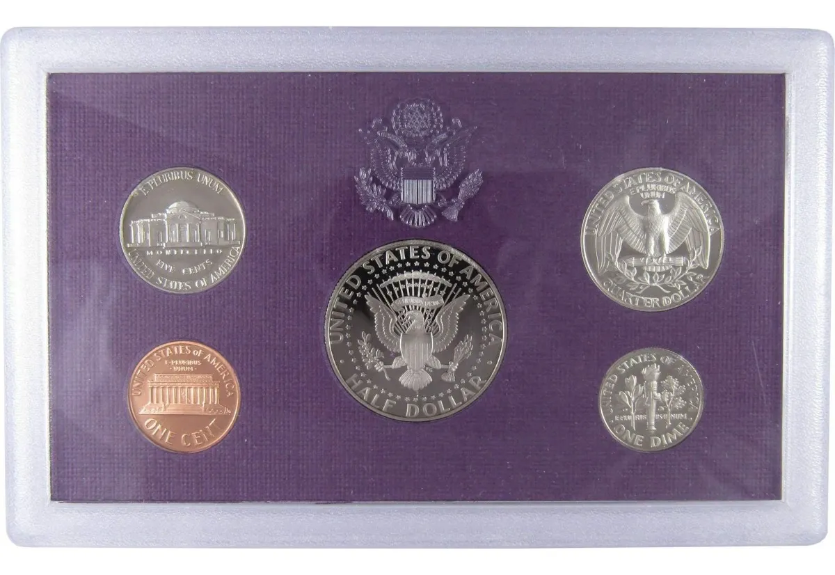 Robmar-USA-estuche Con Emisión 5 Del Añ0 1992 Proof.ceca S - Imagen 2