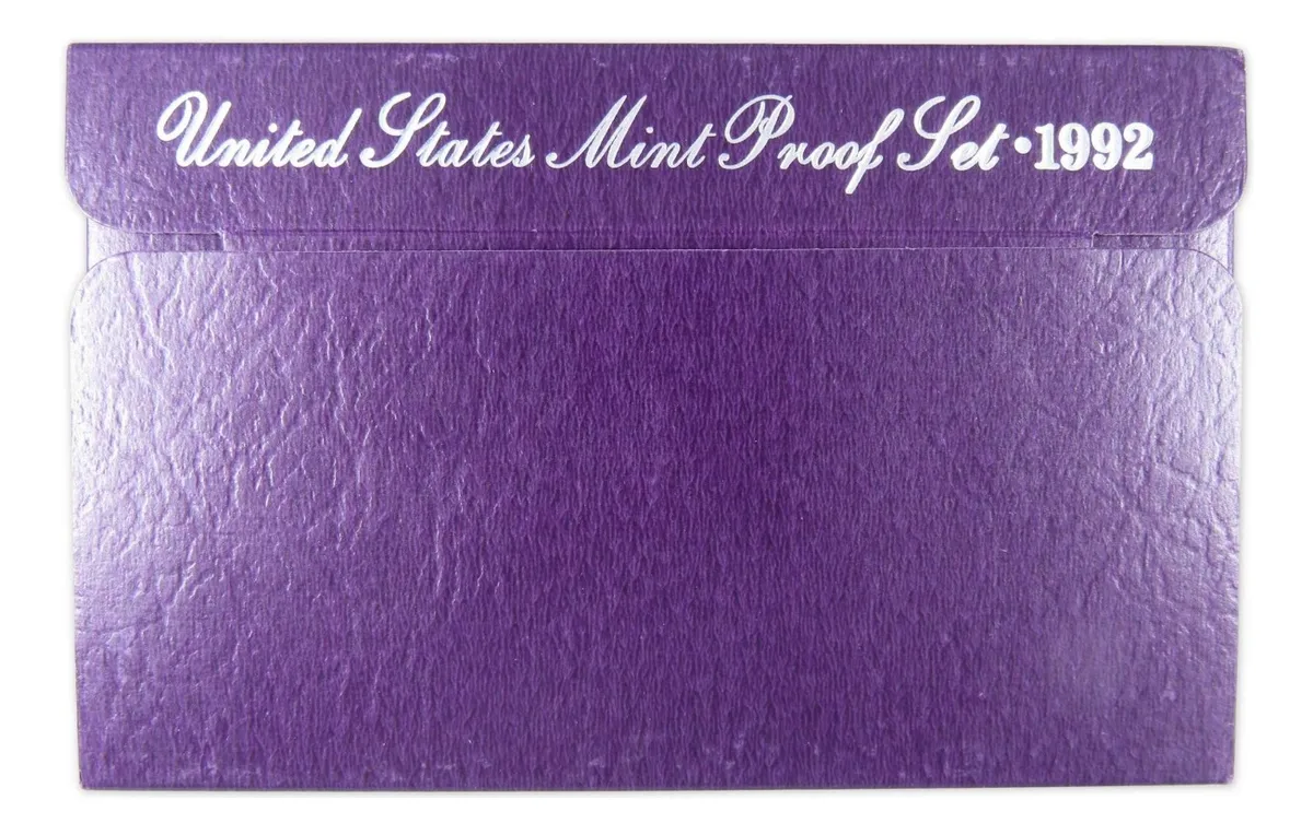 Robmar-USA-estuche Con Emisión 5 Del Añ0 1992 Proof.ceca S - Imagen 3