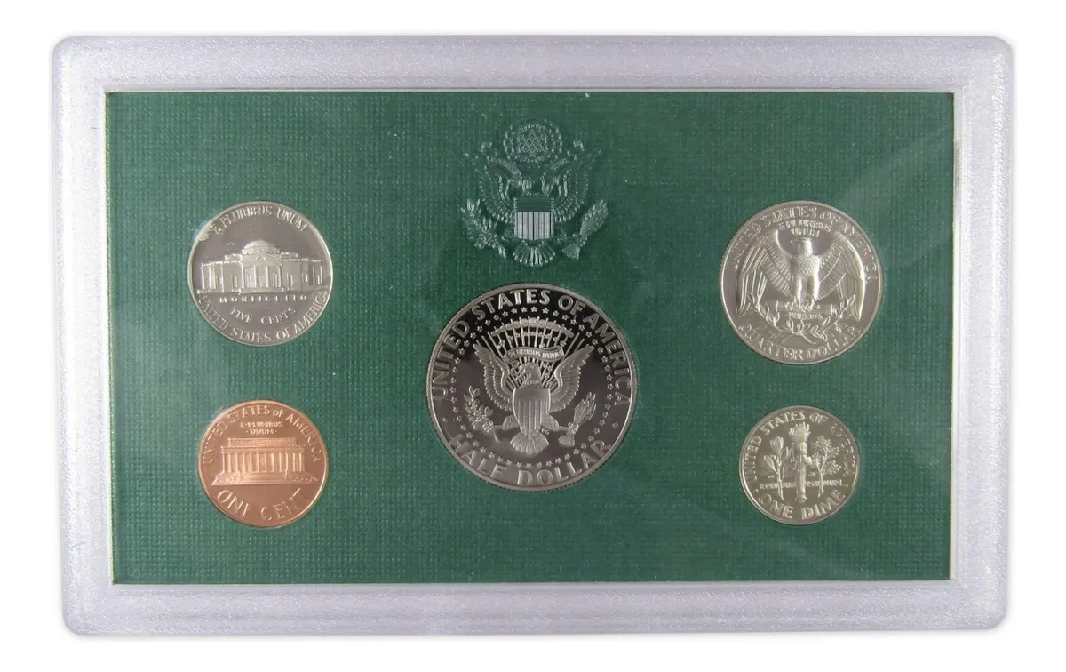 Robmar-USA-estuche Con Emisión 5 Del Añ0 1997 Proof.ceca S - Imagen 2