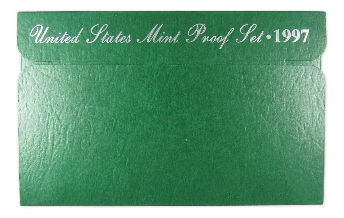 Robmar-USA-estuche Con Emisión 5 Del Añ0 1997 Proof.ceca S - Imagen 3