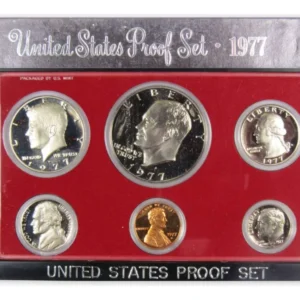 Robmar-USA-estuche Con Emisión 6 Del Añ0 1977 Proof.ceca S