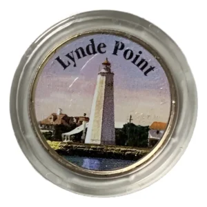 Robmar-USA-moneda N°3 De Connecticut-del Faro De Linde Point