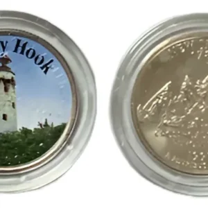 Robmar-USA-moneda-n°1 De New Yersey-el Faro De Saady Hook