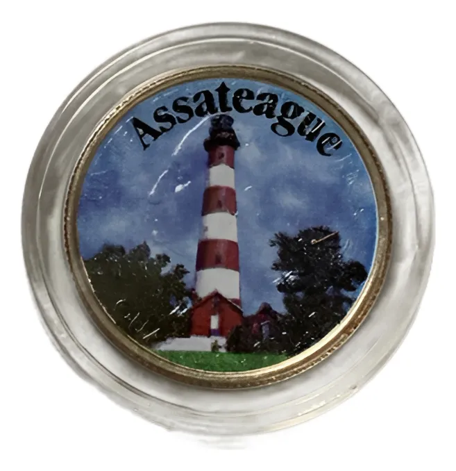 Robmar-USA-moneda-n°12-en Virginia-el Faro De Assateague