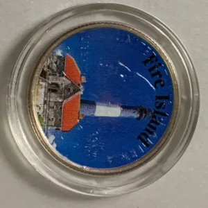 Robmar-USA-moneda-n°17 De New York-el Faro De Fire Island