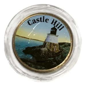 Robmar-USA-moneda-n°21-de New Yersey-el Faro De Castle Hill
