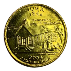 Robmar-USA-Quarter Bañado En Oro 24k-2004-Iowa