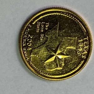 Robmar-USA-Quarter Bañado En Oro 24k-2004-Texas