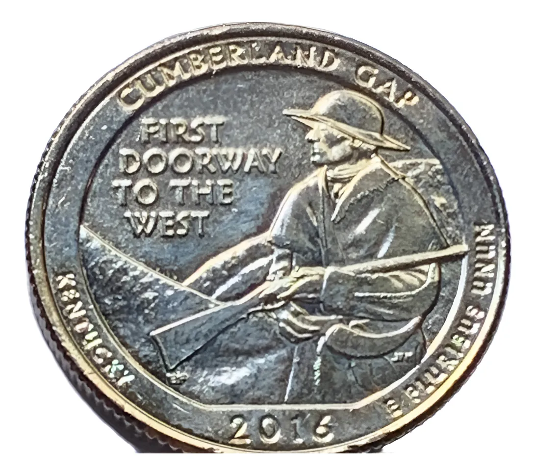 Robmar-USA-Quarter Bañado En Oro 24k-2016-N°32-Cumberland