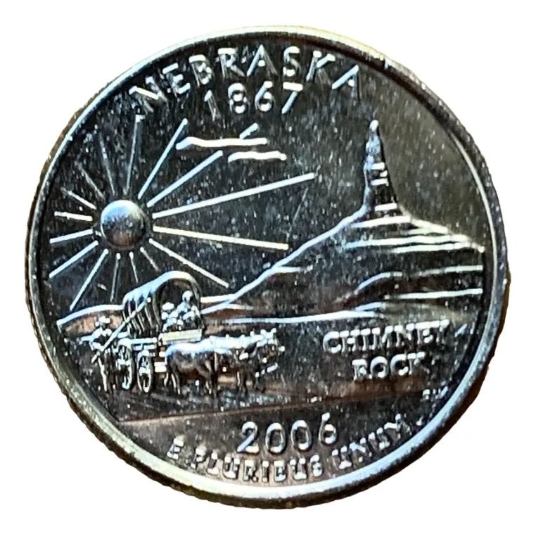 Robmar-USA-Quarter Bañado En Platino 24k-2006-Nebraska
