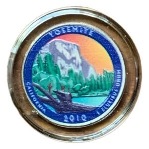 Robmar-USA-quarter De Parques 2010-n°3- Yosemite En Color