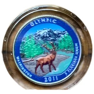 Robmar-USA-quarter De Parques 2011-n°8- Olympic-en Color