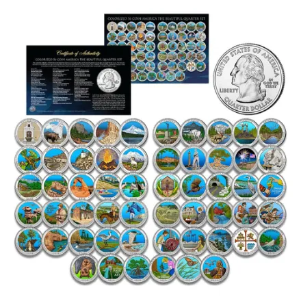 Robmar-USA-quarter De Parques 2017-n°36-parque Effigy Mounds - Imagen 3