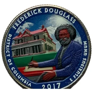 Robmar-USA-quarter25 Cent-de Parques 2017-n°37-Frederick Douglas