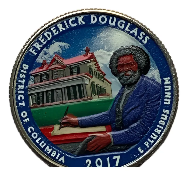 Robmar-USA-Quarter 25 Cents-2017-N°37-Parque Frederick Douglas