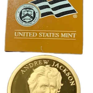 Robmar-USA-serie 1 Dolar Presidente Proof Set Año 2008 Jackson