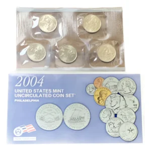 Robmar-USA-set 5 Quarter (25 Cents) (p)acabado Satinado 2004