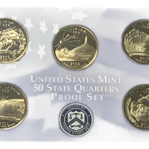 Robmar-USA-estuche-blister Con 5 Quarter(25 Cent) Año 2006 S