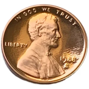 Robmar-USA-1 Cent.penny 1988 Prof Ceca S-certificada Ycapsula