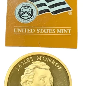 Robmar-USA serie 1 Dolar Presidente Proof (s)Set Año 2008 J. Monroe