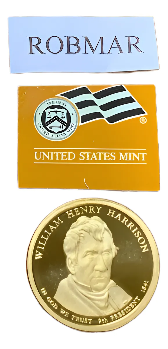 Robmar-USA serie 1 Dolar Presidente Proof (S)Set Año 2009 Harrison