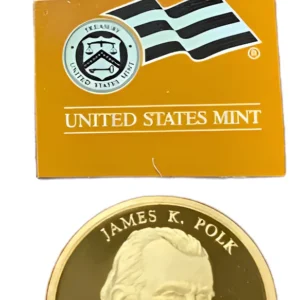 Robmar-USA-serie 1 Dolar Presidente Proof Set Año 2009 J. Polk