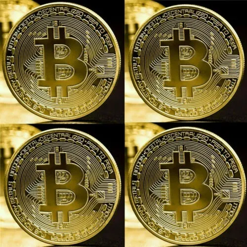 Robmar-Bitcoin-Replica-2023-Bañado En Oro 24k-Conmemorativa - Imagen 5