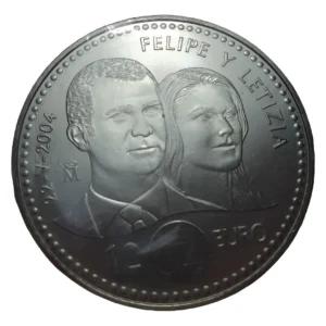 Robmar-España-El Nuevo Rey Y Reina-12 Euros De Plata 925-Proof-Ideal Para Inversión