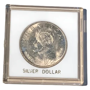 Robmar-Panama-1 Balboa-Plata 900 27g -1966-Con Capsula Protectora-Certificada