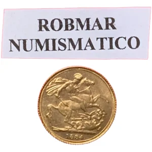 Robmar-1 Soberano-1884-Con Cápsula Protectora-Clasificación