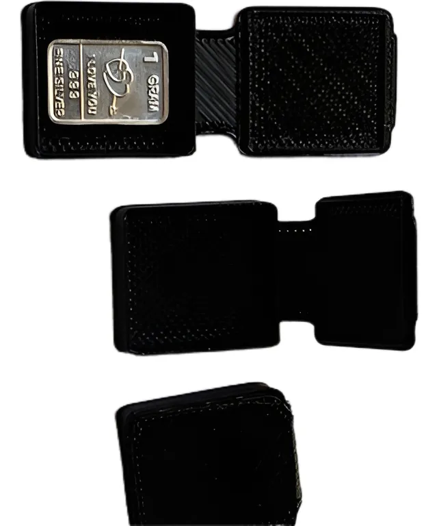 Robmar-10 Estuches 3D Para Guardar 10 Lingotitos De 1g-VacĂo