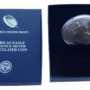Robmar-1 Onza De Plata-2014-Estuche Original Emitido Del Eagle-Sin Circular