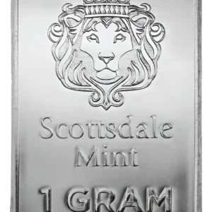 Robmar-3 Lingotes De 1g Plata 999 24k-Scorttsdale