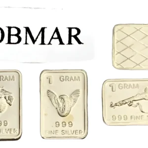 Robmar-USA-Lote De 3 Lingotes De 1g De Plata Pura 0,999-N°121