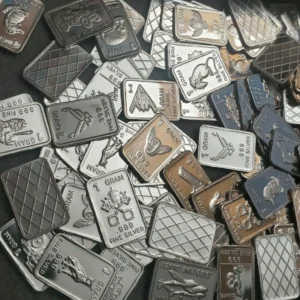 Robmar-USA-Lote De 3 Lingotes De 1g De Plata Pura 0,999-N°132