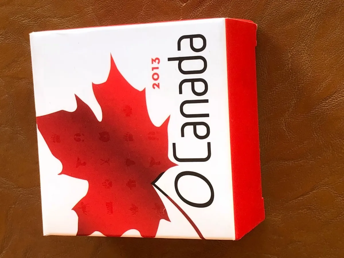 Robmar-Canadá-1/2 Onza Plata 0,9999-Proof-N°4-2014-Época De Esquiar - Imagen 6