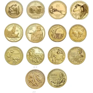 Robmar-4 Monedas De Serie1 Dolar Sacagawea Año 2016 Al 2019