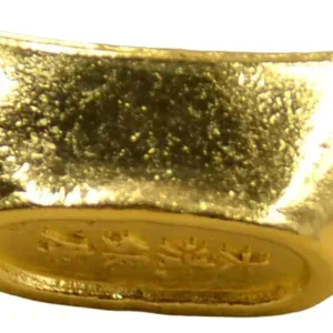 Robmar-China-Lingote De La Suerte-Trae Riqueza-Bañado En Oro 24k-2024