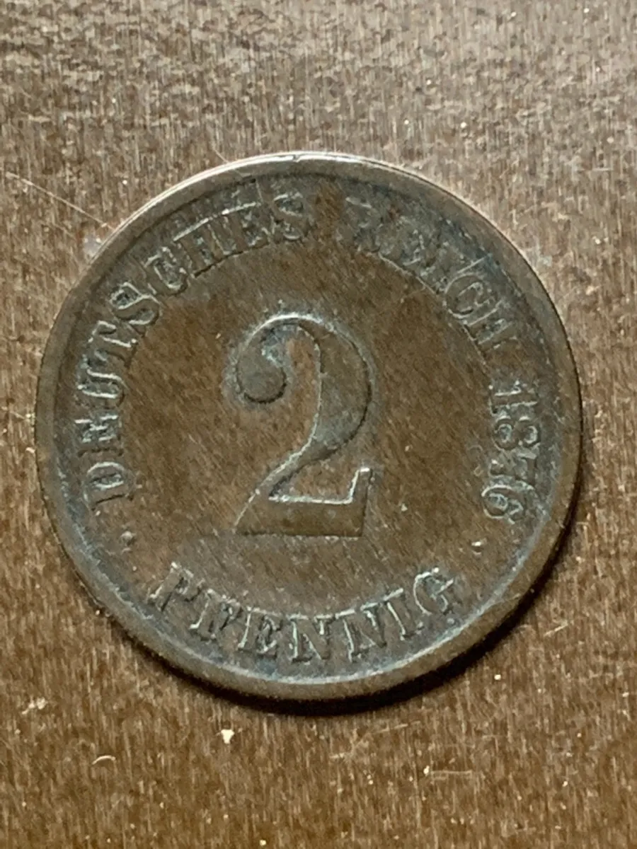 Robmar- Lote De 4 Monedas Alemania De 1..2..5..y 10 Pfennig-Diferentes Valor Facial - Imagen 5