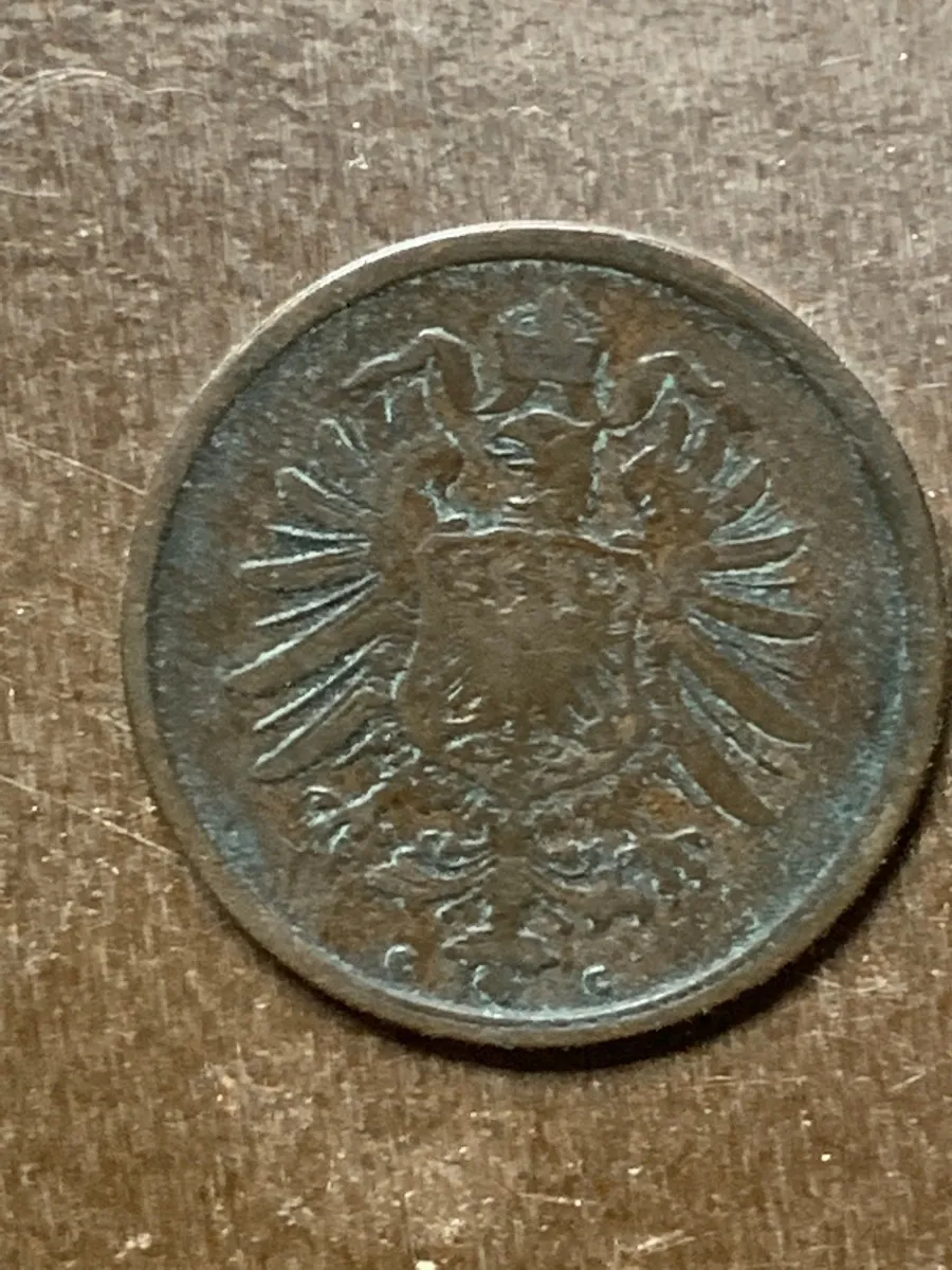 Robmar- Lote De 4 Monedas Alemania De 1..2..5..y 10 Pfennig-Diferentes Valor Facial - Imagen 6