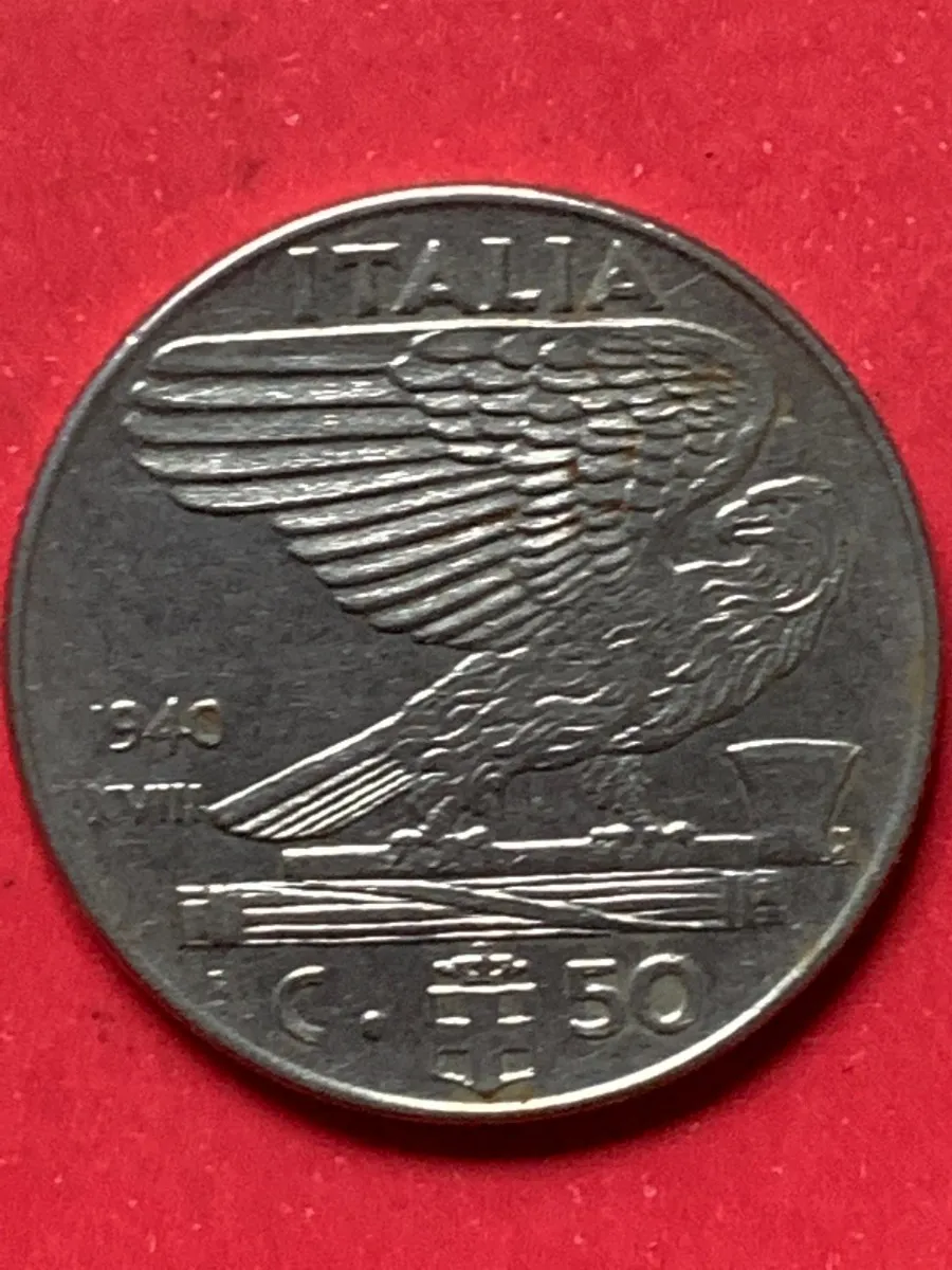 Robmar-Italia-Lote De 4 Monedas-De 5-10-20-50 Centésimos-Diferentes Valor Facial - Imagen 4