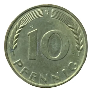 Robmar-Alemania-Moneda-10 Pfenning-1921-KM#26-Excelente Estado