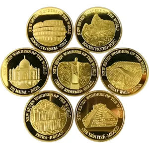 Robmar Usa-7 Monedas De La Maravillas Del Mundo A Elegir Una