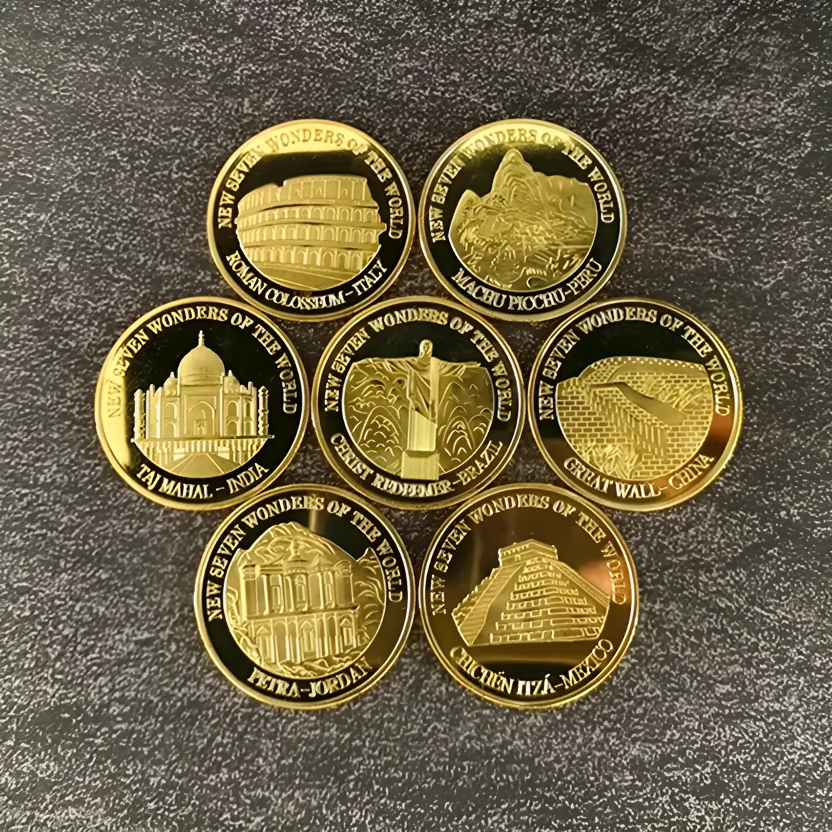Robmar Usa-7 Monedas De La Maravillas Del Mundo A Elegir Una - Imagen 2