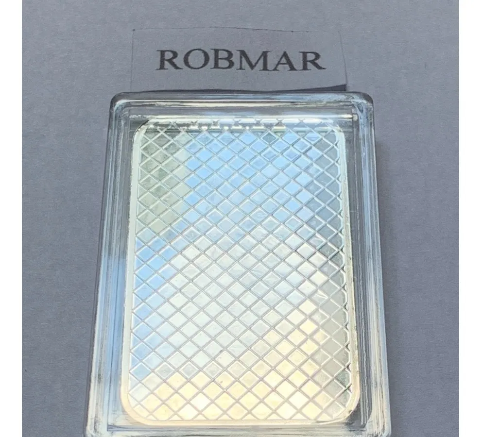 Robmar-USA-Lingote De 10g De Plata Pura 24k-N°147-Osos Panda - Imagen 3