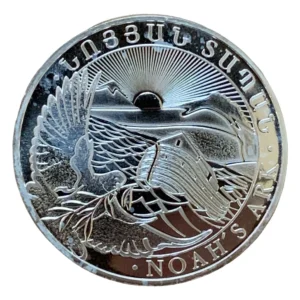 Robmar-Armenia-1 Onza Plata Pura 0,999-Proof-2014-Paloma De La Paz-ideal como inversion