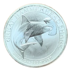 Robmar-australia-1/2 Onza Plata Pura 0999-año 2016- Tiburon