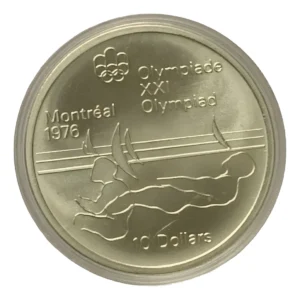 Robmar-Canadá-10 Dólares-1975-48,6g Plata 925-Sailing-Con Cápsula Protectora